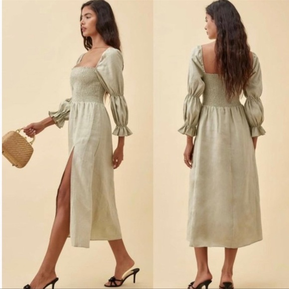 Reformation Dresses & Skirts - Reformation Hyland Linen Dress